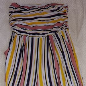 Plus side Capri romper